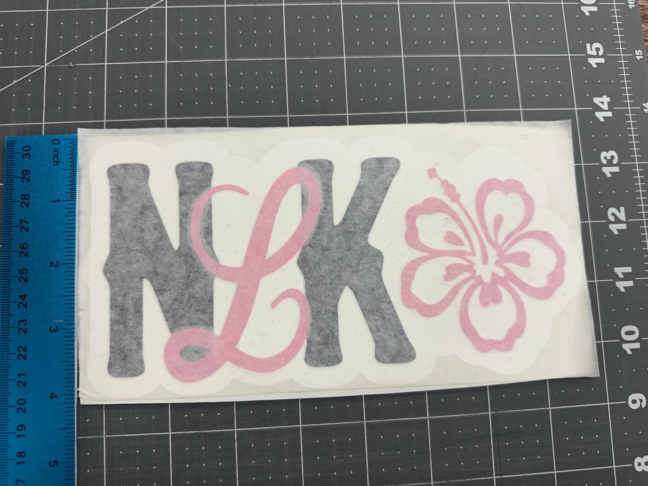 Decal NKL - Nam Knight Ladies Hibiscus Vinyl Decal (3 color)