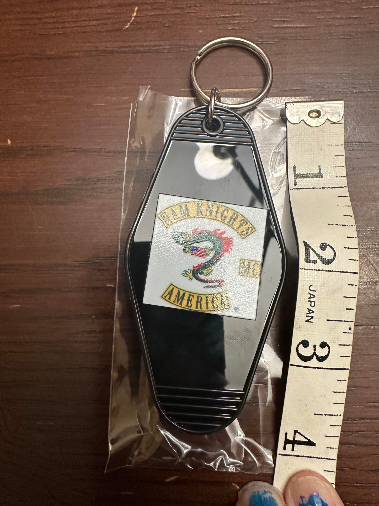 NK Flag Keychain