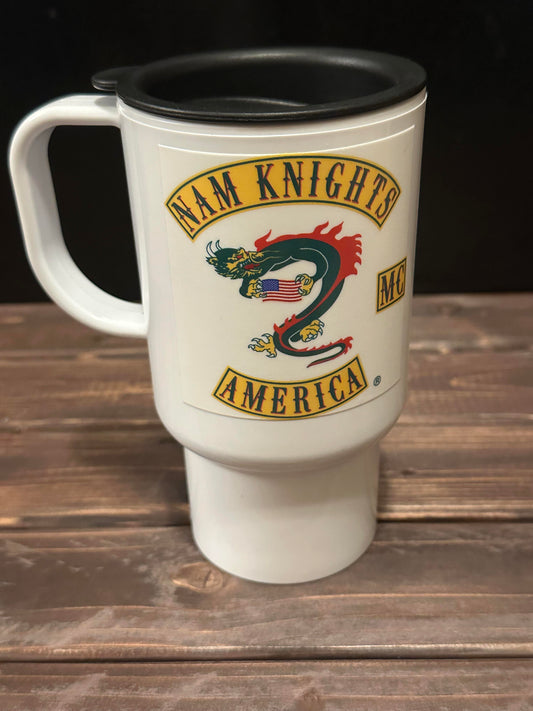 NK Flag 15 oz Tumbler with Handle