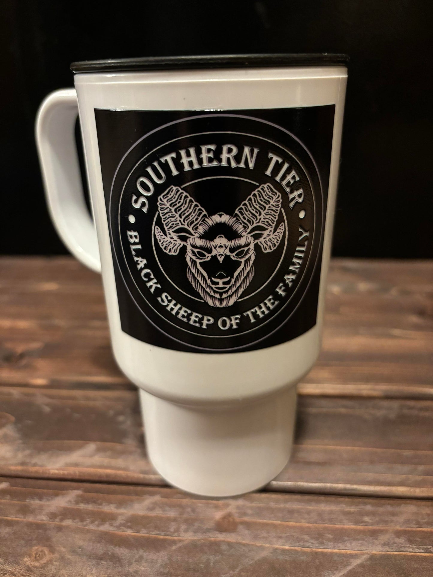 Southern Tier Black Sheep 16 oz Tumbler with Handle