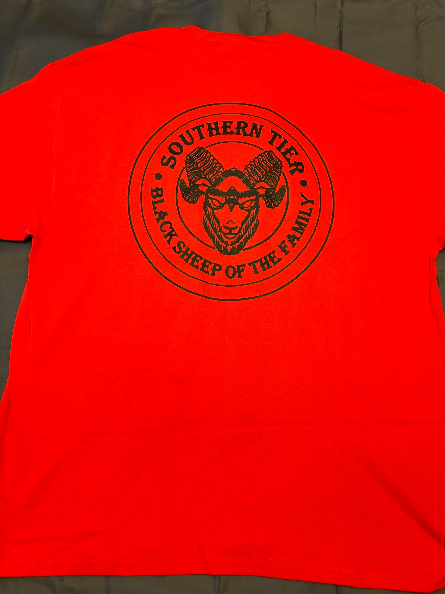 Supporter Adult Southern Tier Black Sheep T-Shirt - Red