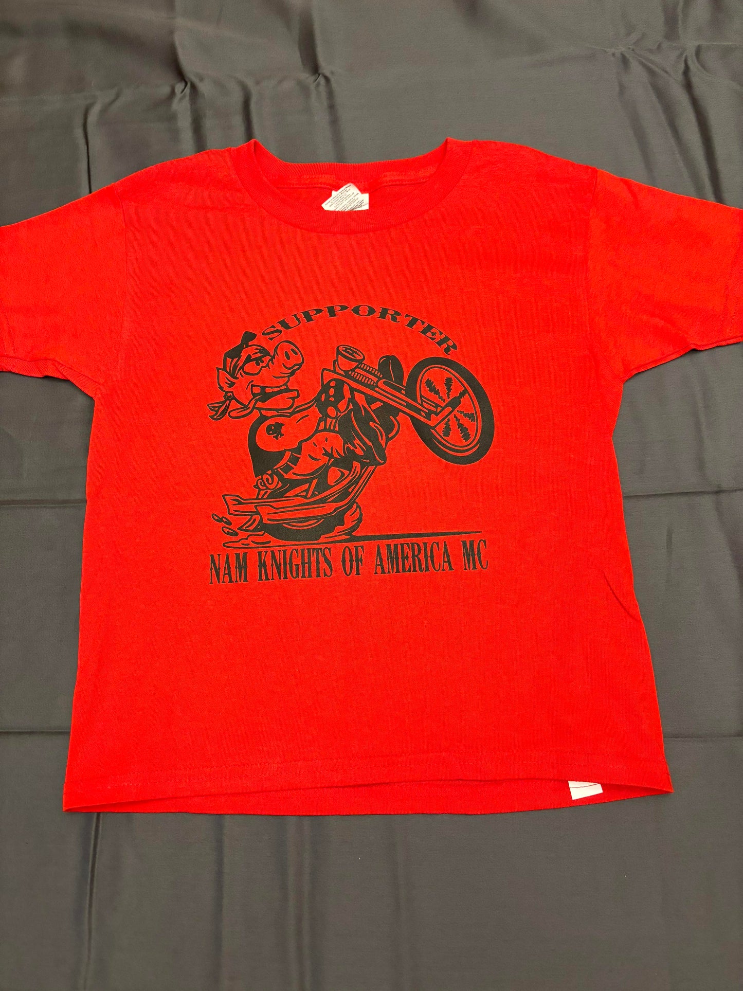 Supporter Youth NK T-Shirt Motorcycle - Red