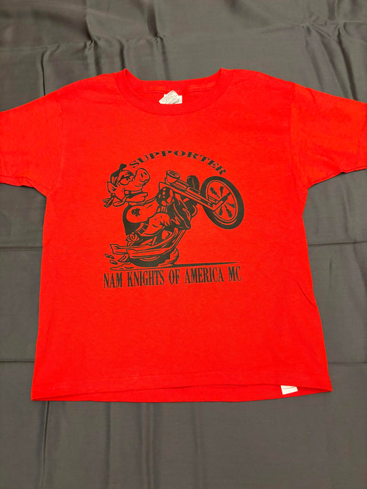 Supporter Youth NK T-Shirt Motorcycle - Red