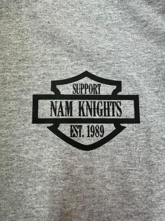 Supporter Adult NK T-Shirt with Bar & Shield Crest - Gray