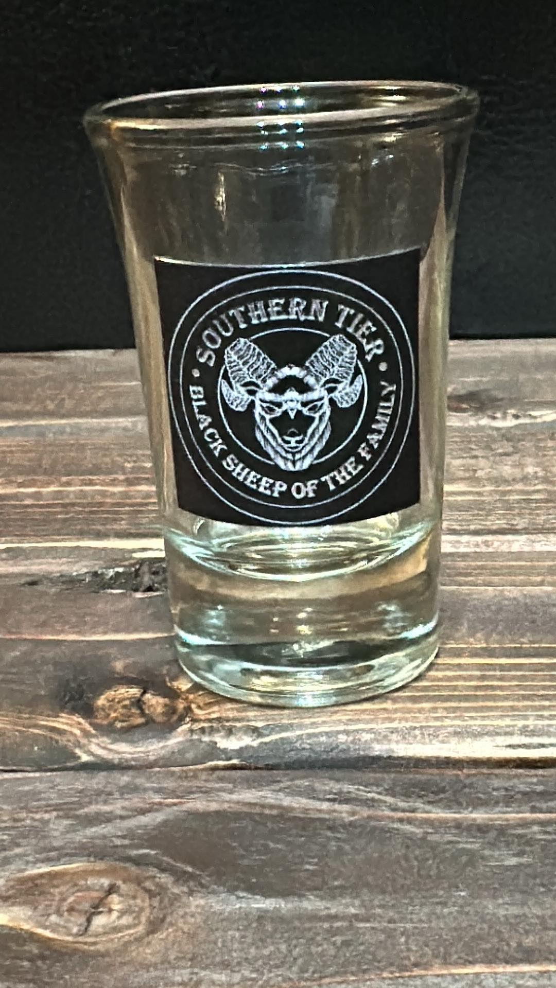 Southern Tier Black Sheep Shot Glass